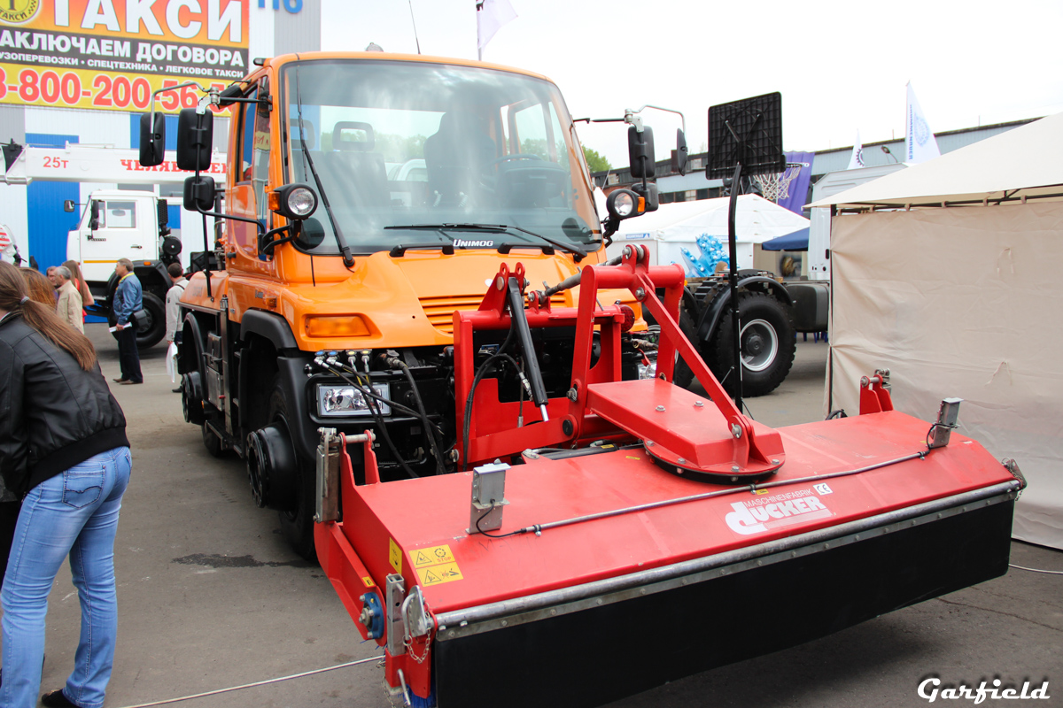 Кемеровская область, № (42) Б/Н 0098 — Mercedes-Benz Unimog U400; Кемеровская область — Автомобили без номеров; Кемеровская область — Новые автомобили; Кемеровская область — Уголь России и Майнинг 2013