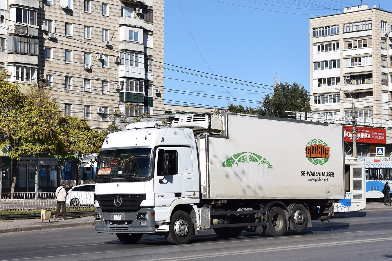 Волгоградская область, № В 161 ОМ 134 — Mercedes-Benz Actros ('2003) 2541