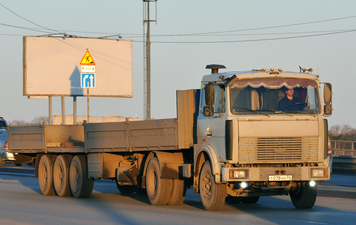 Омская область, № Т 078 ХН 55 — МАЗ-54329