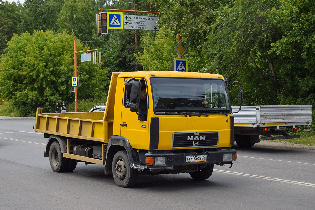 Алтайский край, № М 705 ОВ 22 — MAN L2000 (общая модель)