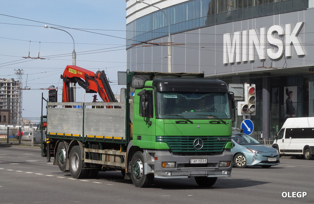 Минская область, № АН 1553-5 — Mercedes-Benz Actros ('1997)