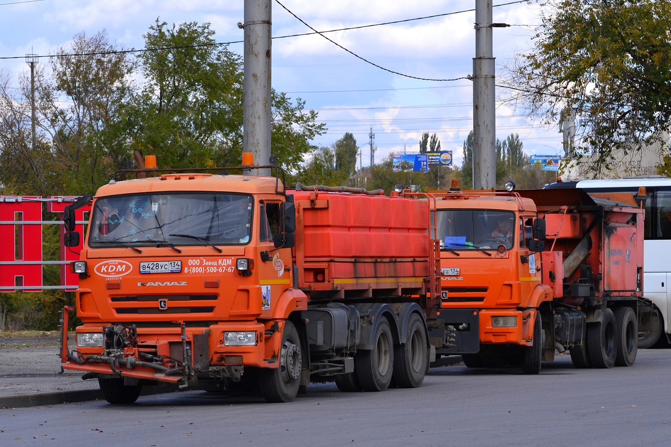 Волгоградская область, № В 428 УС 134 — КамАЗ-65115-42
