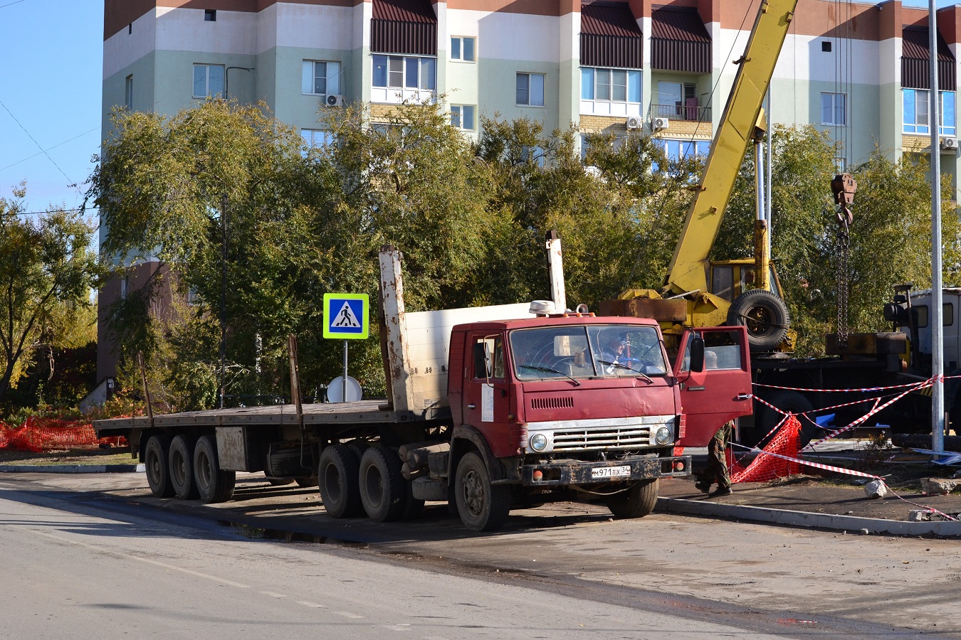 Волгоградская область, № М 971 ТХ 34 — КамАЗ-5410