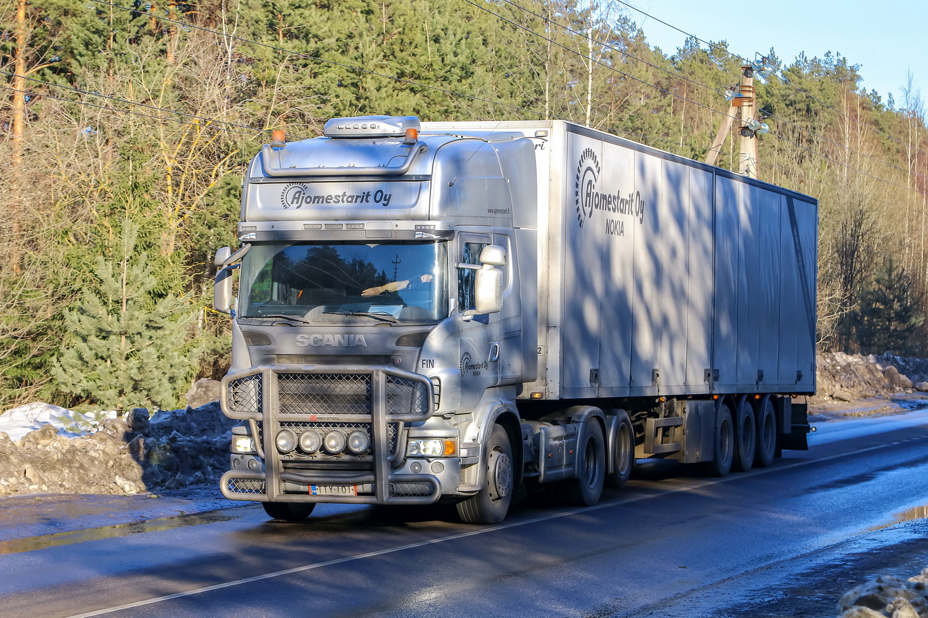 Финляндия, № TTY-101 — Scania ('2004, общая модель)