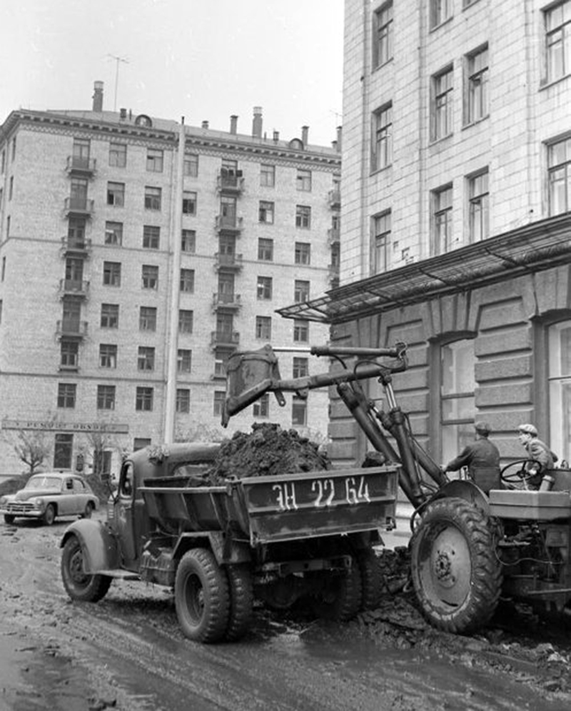 Москва, № ЭН 22-64 — ЗИС-150; Москва — Исторические фотографии (Автомобили)