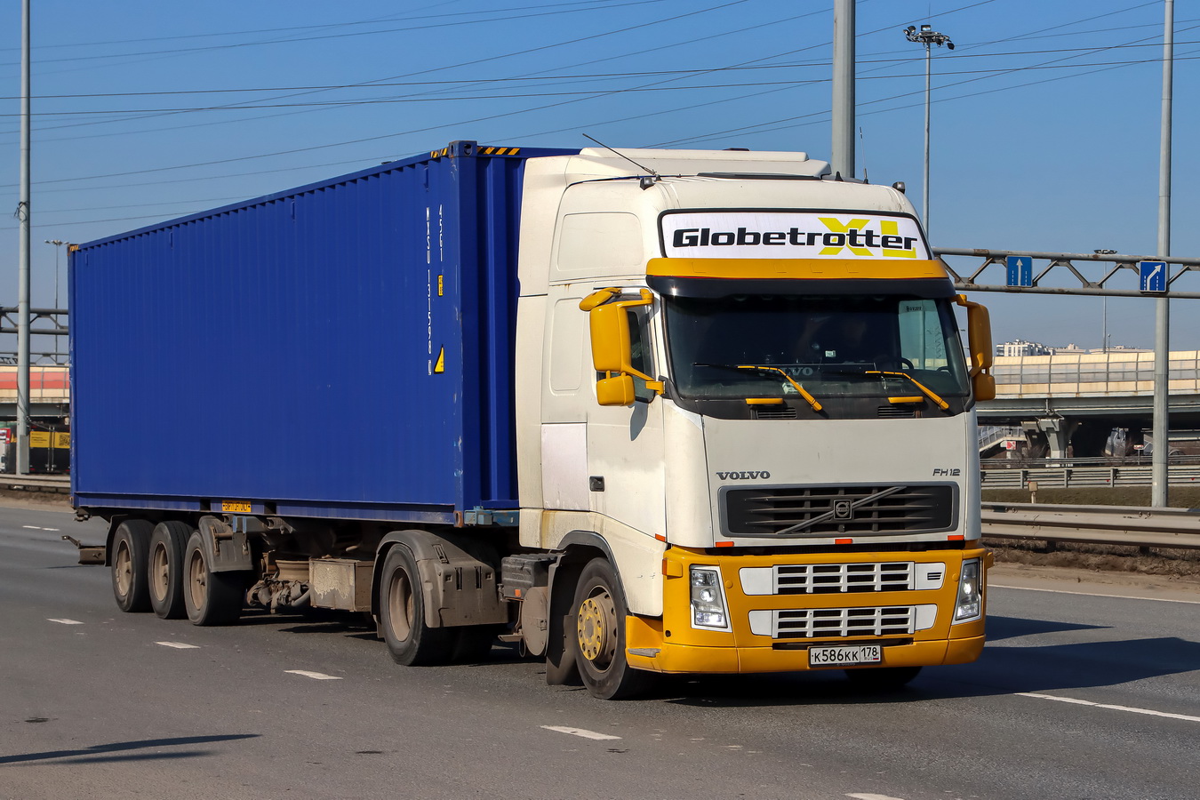 Санкт-Петербург, № К 586 КК 178 — Volvo ('2002) FH12.380