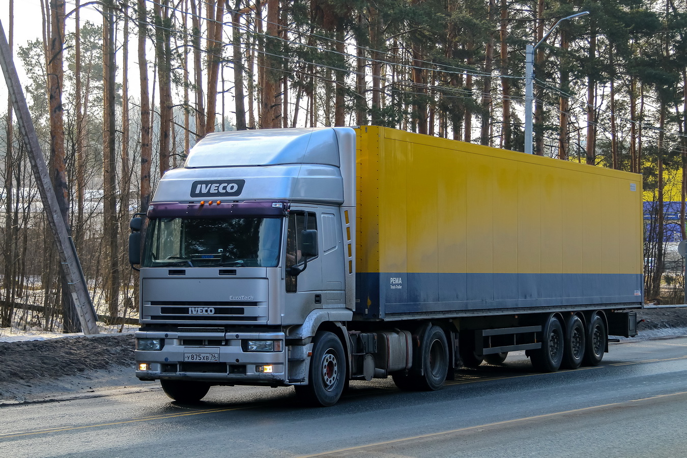 Ярославская область, № У 875 ХВ 76 — IVECO EuroTech