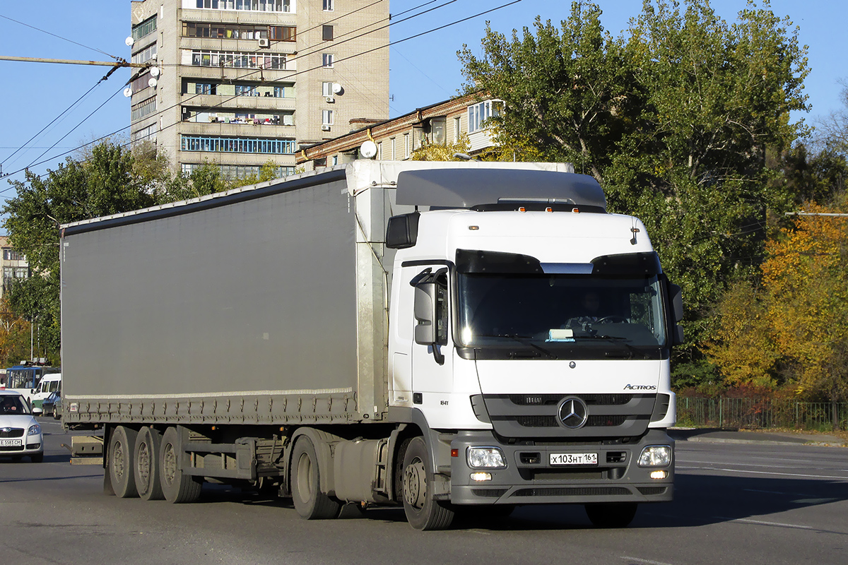 Ростовская область, № Х 103 НТ 161 — Mercedes-Benz Actros ('2009) 1841