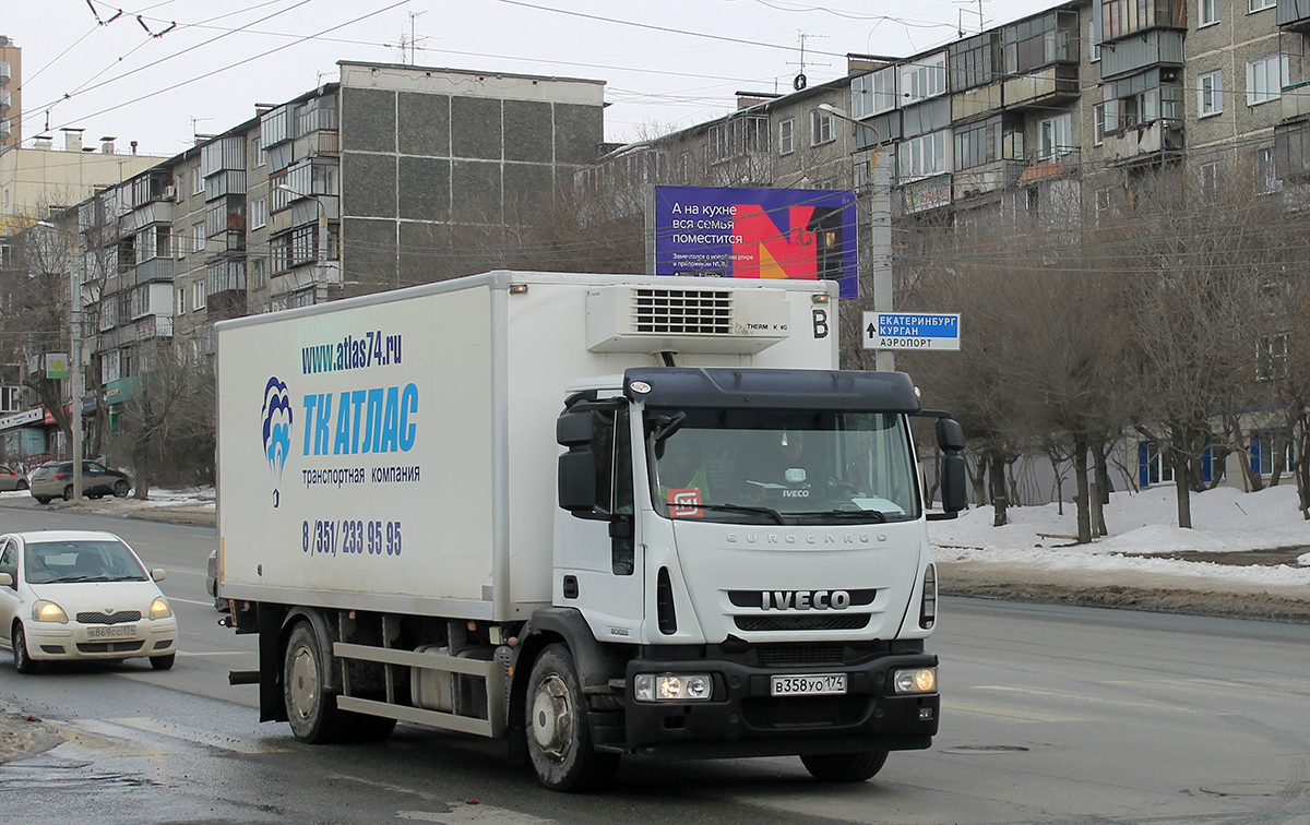 Челябинская область, № В 358 УО 174 — IVECO EuroCargo ('2008)