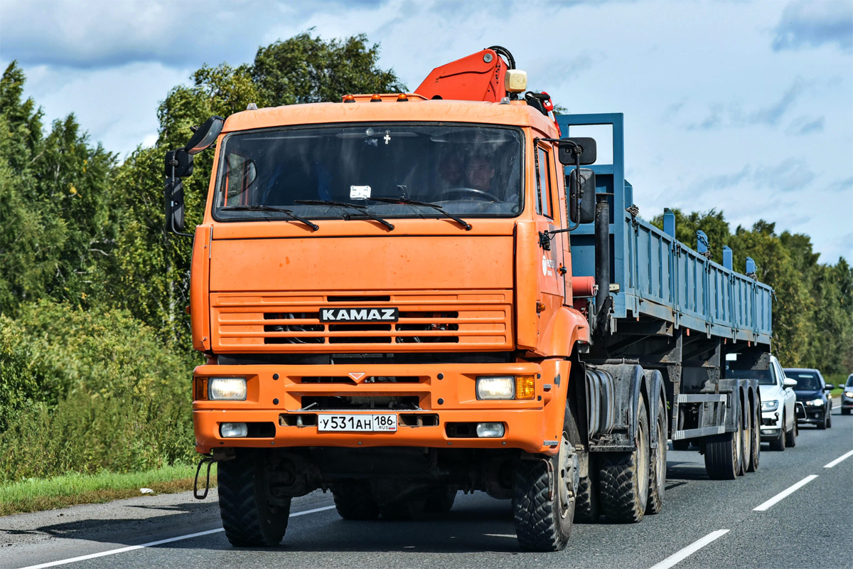 Тюменская область, № У 531 АН 186 — КамАЗ-65225-22 [65225Y]
