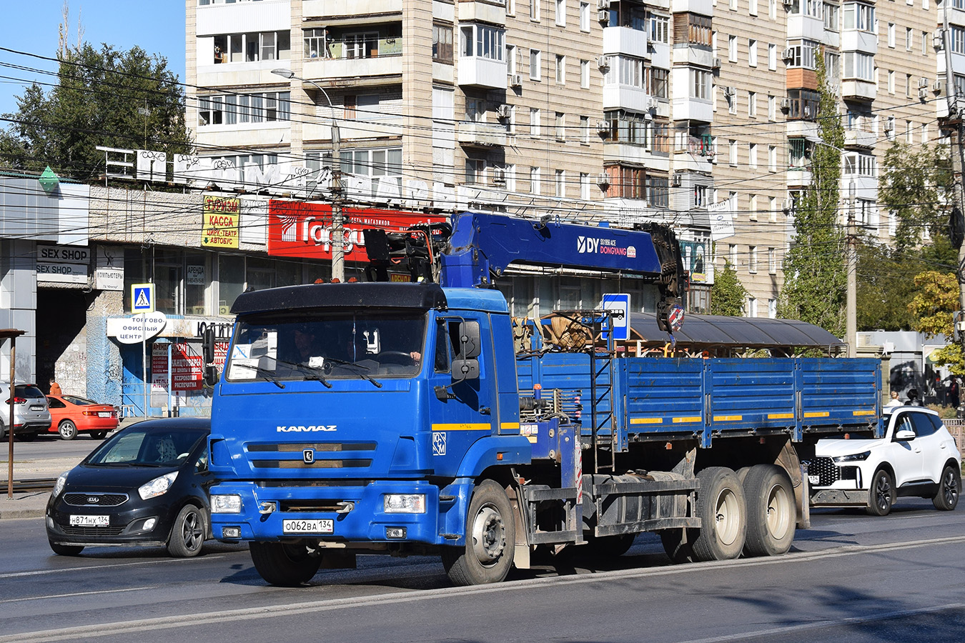 Волгоградская область, № О 062 ВА 134 — КамАЗ-65117-A5(48)