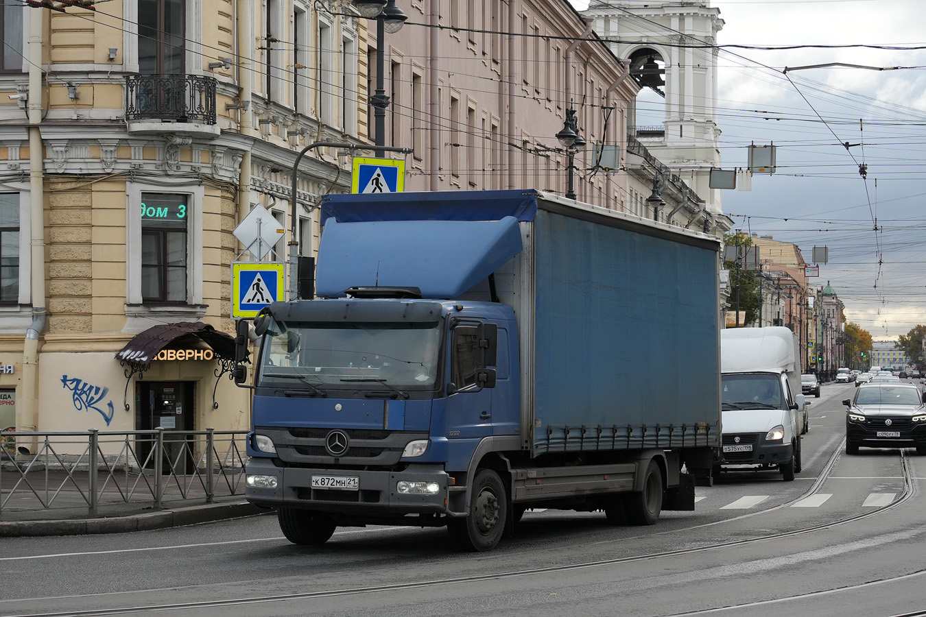 Чувашия, № К 872 МН 21 — Mercedes-Benz Atego 1222