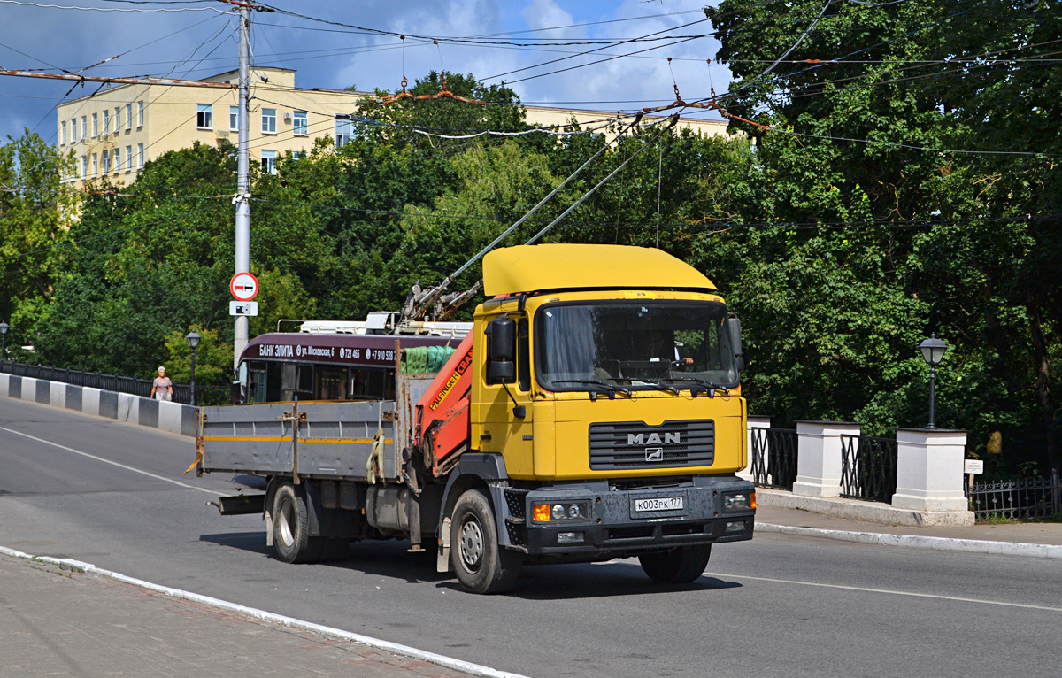 Москва, № К 003 РК 177 — MAN F2000 19.xxx (общая)