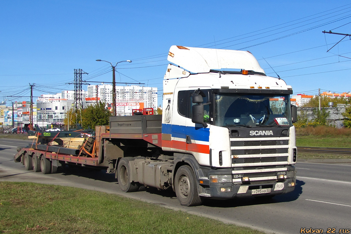 Алтайский край, № У 095 НВ 22 — Scania ('1996) R124L