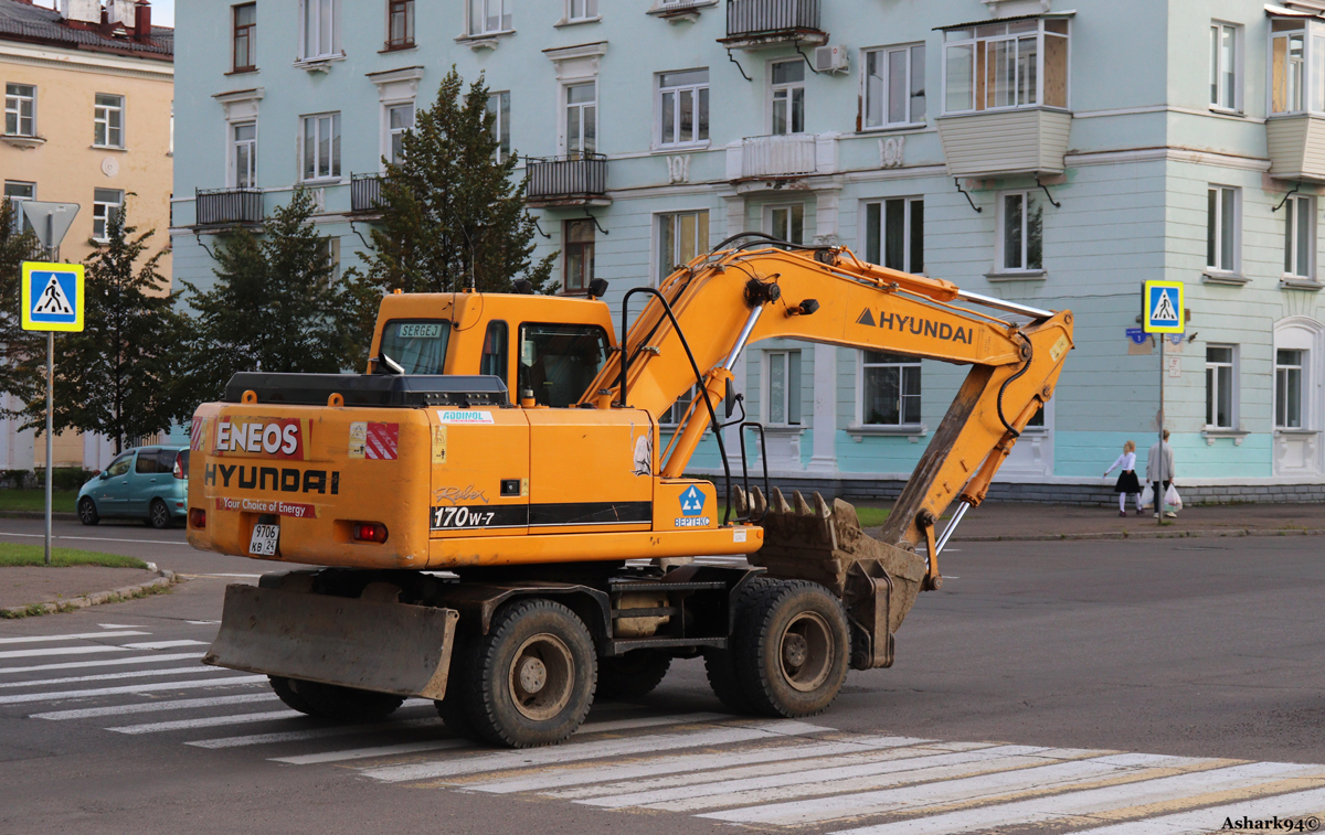 Красноярский край, № 9706 КВ 24 — Hyundai R170W