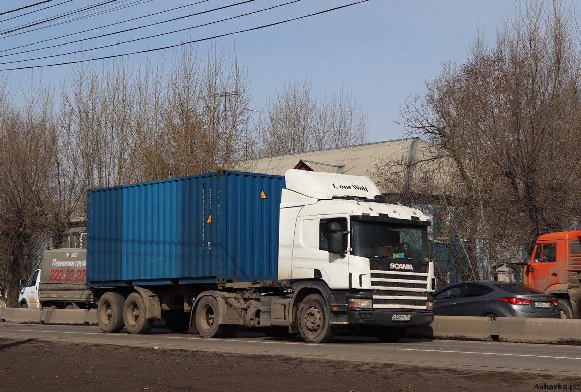 Красноярский край, № О 359 ТК 124 — Scania ('1996) P94D