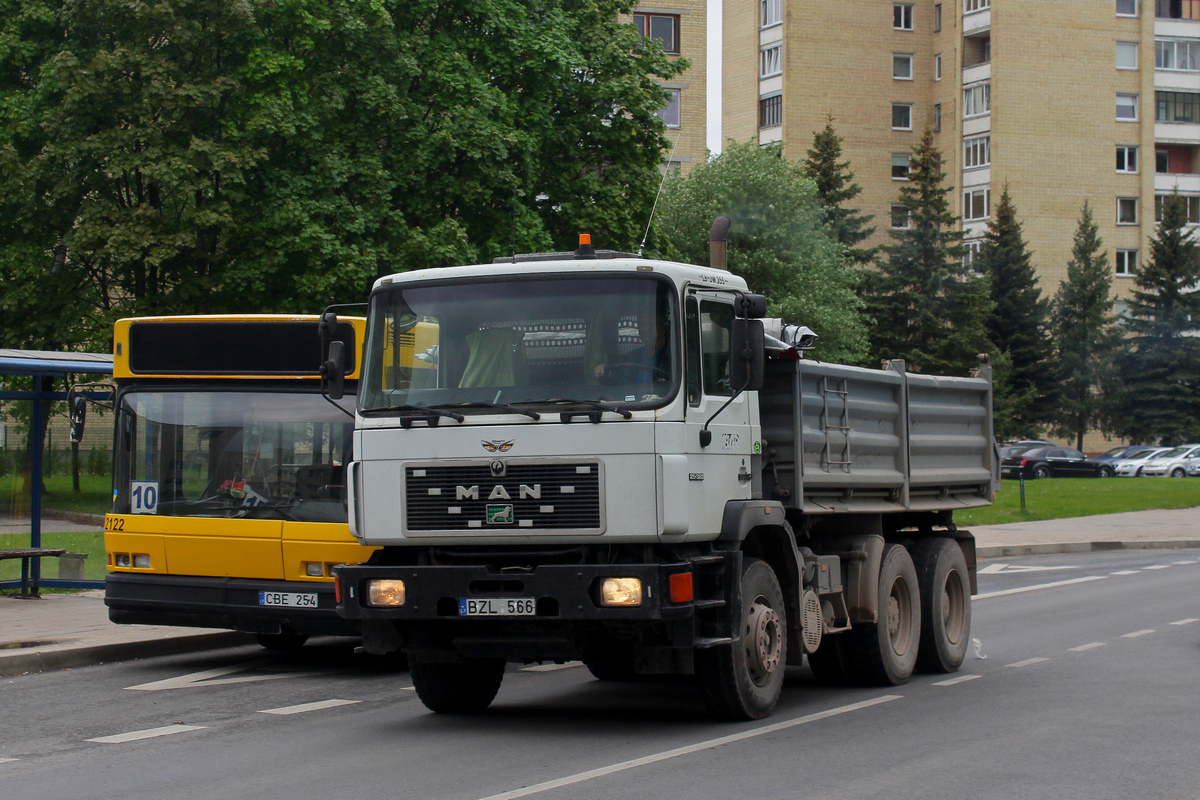 Литва, № BZL 566 — MAN F90 (общая модель)