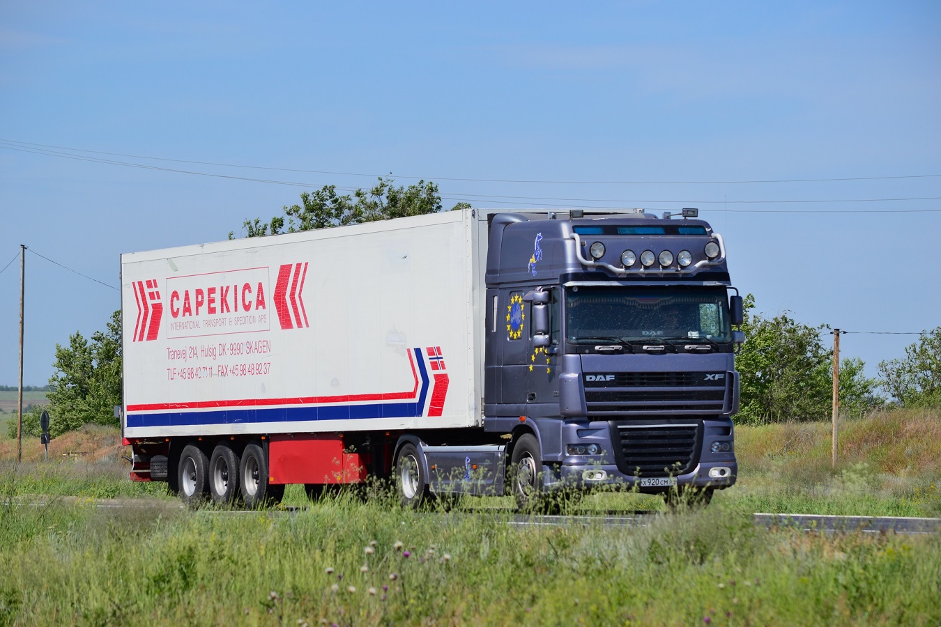 Саратовская область, № Х 920 СМ 64 — DAF XF95 FT