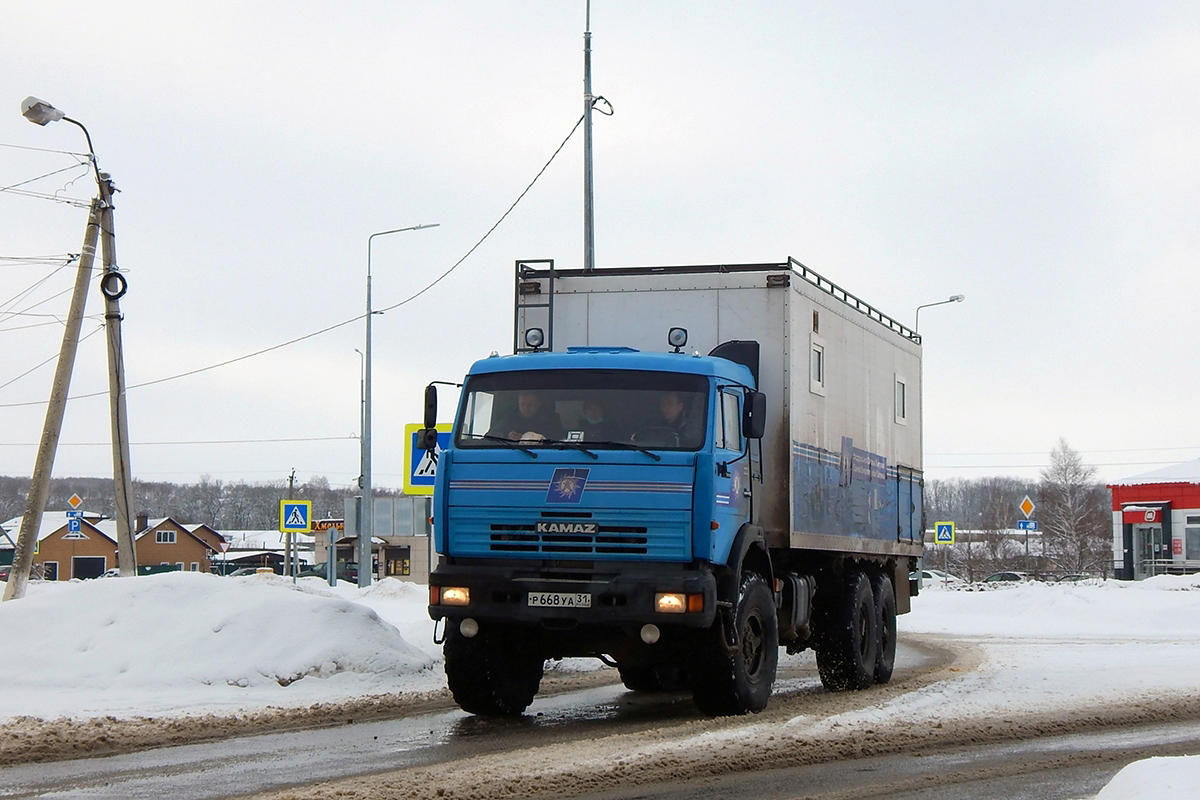 Белгородская область, № Р 668 УА 31 — КамАЗ-43118-10 [43118K]