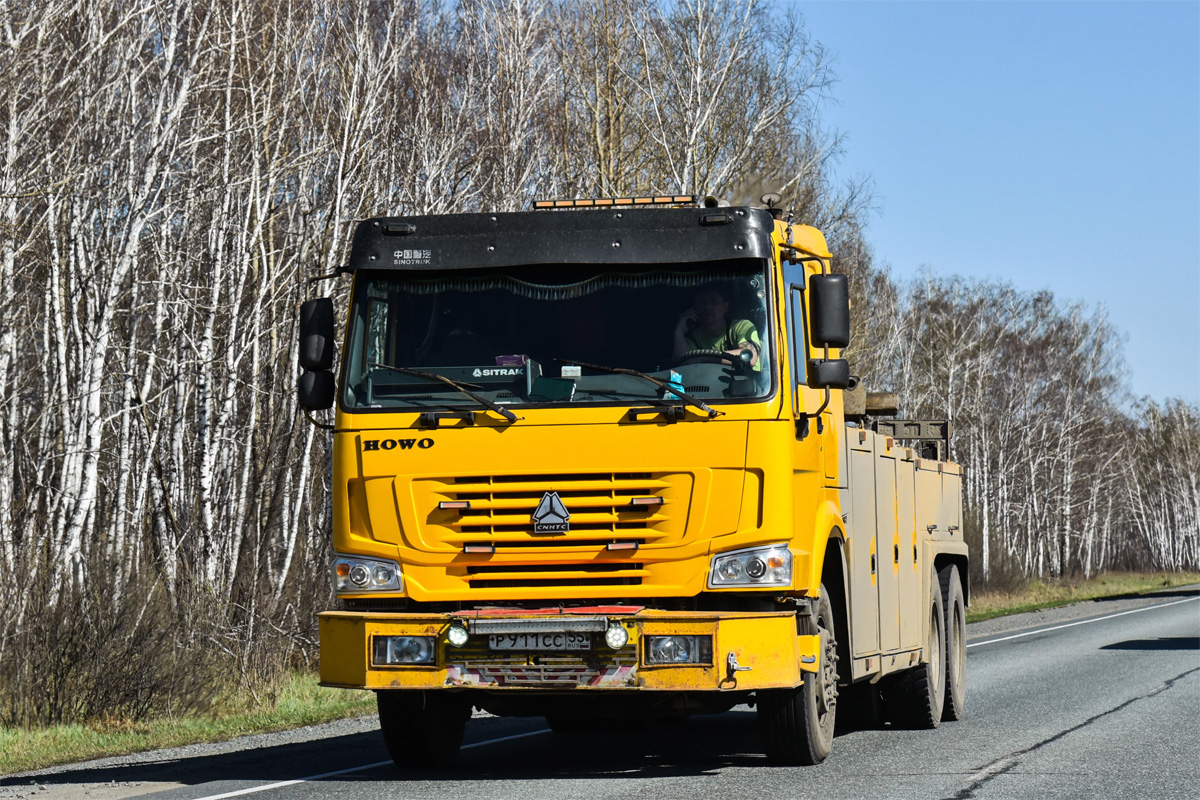 Омская область, № Р 911 СС 55 — Howo HW (общая модель)