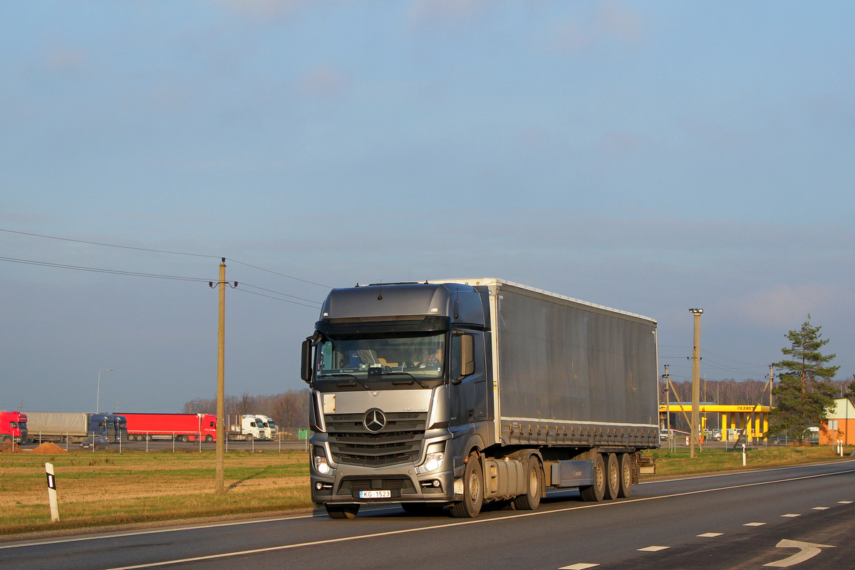Латвия, № KG-1523 — Mercedes-Benz Actros ('2011)