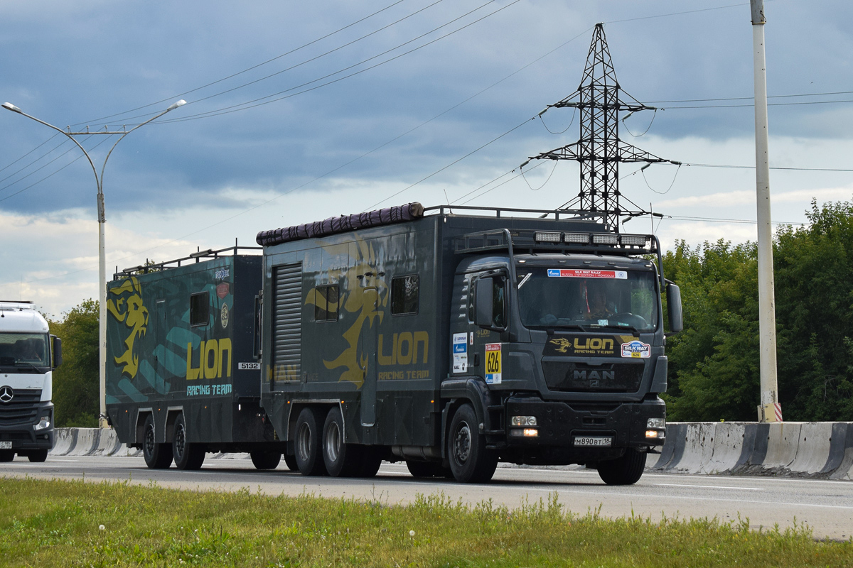Удмуртия, № М 890 ВТ 18 — MAN TGA 26.350; Ралли Шёлковый Путь (Алтайский край)