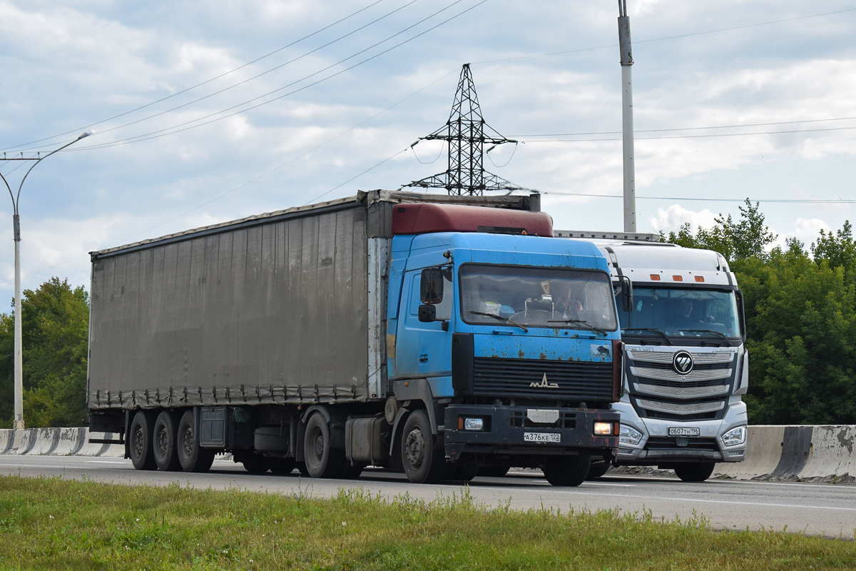 Алтайский край, № А 376 КЕ 122 — МАЗ-5440A8