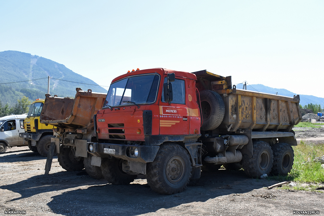 Алтай, № Р 965 ХВ 86 — Tatra 815-2 S1 A