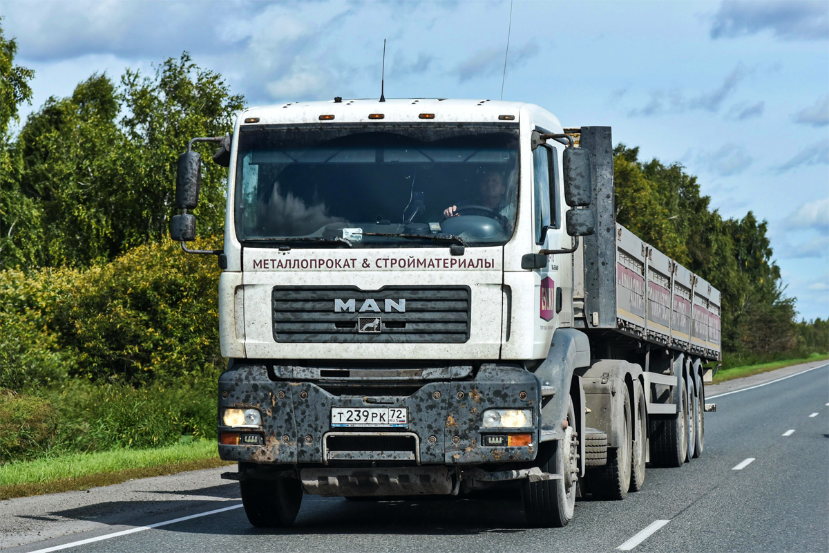 Тюменская область, № Т 239 РК 72 — MAN TGA 33.480