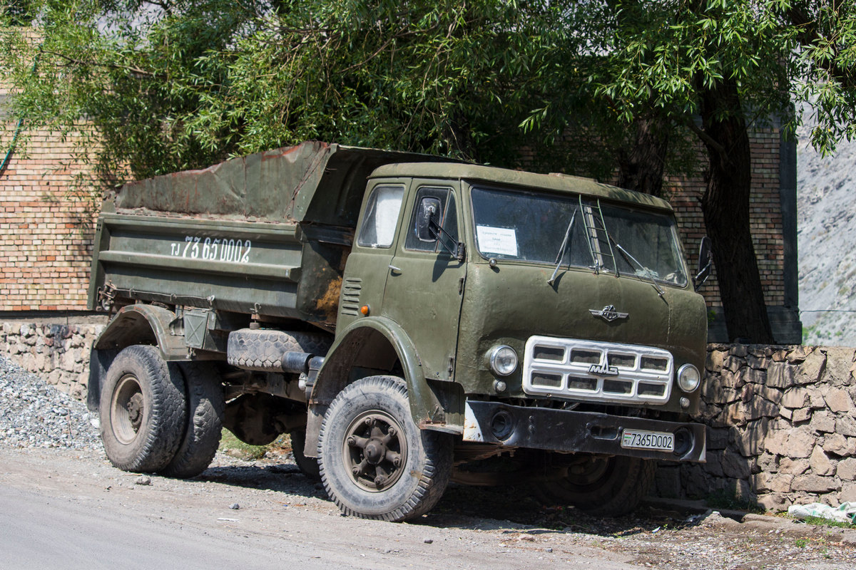Таджикистан, № 7365 DO 02 — МАЗ-5549
