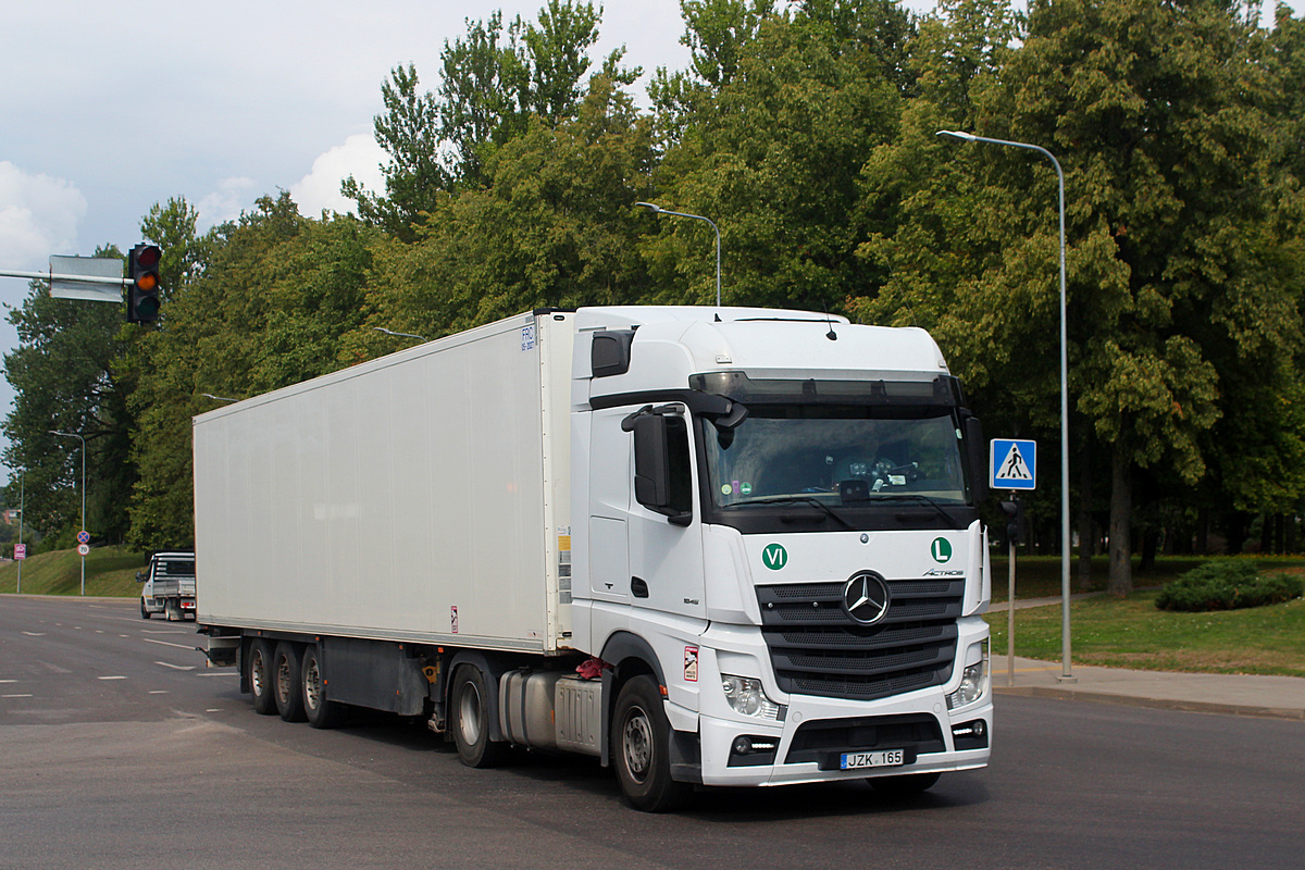 Литва, № JZK 165 — Mercedes-Benz Actros ('2011) 1845