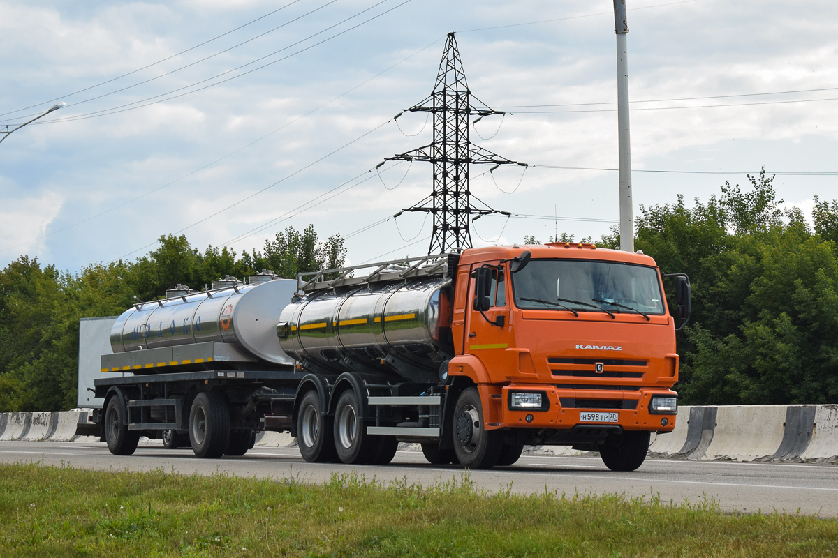 Томская область, № Н 598 ТР 70 — КамАЗ-65115-A5(48)