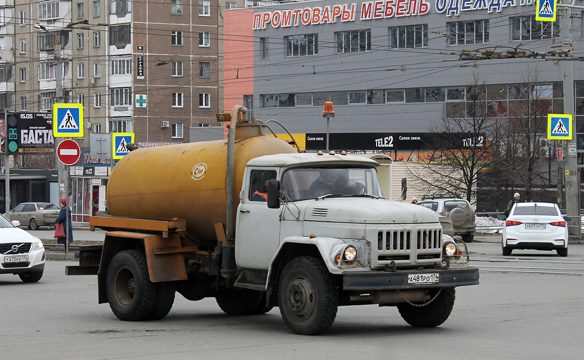 Челябинская область, № А 481 РО 174 — ЗИЛ-431412 (УАМЗ)