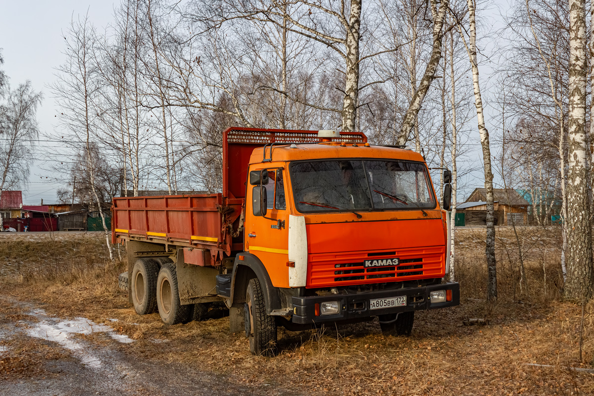 Тюменская область, № А 805 ВВ 172 — КамАЗ-53205 [532050]