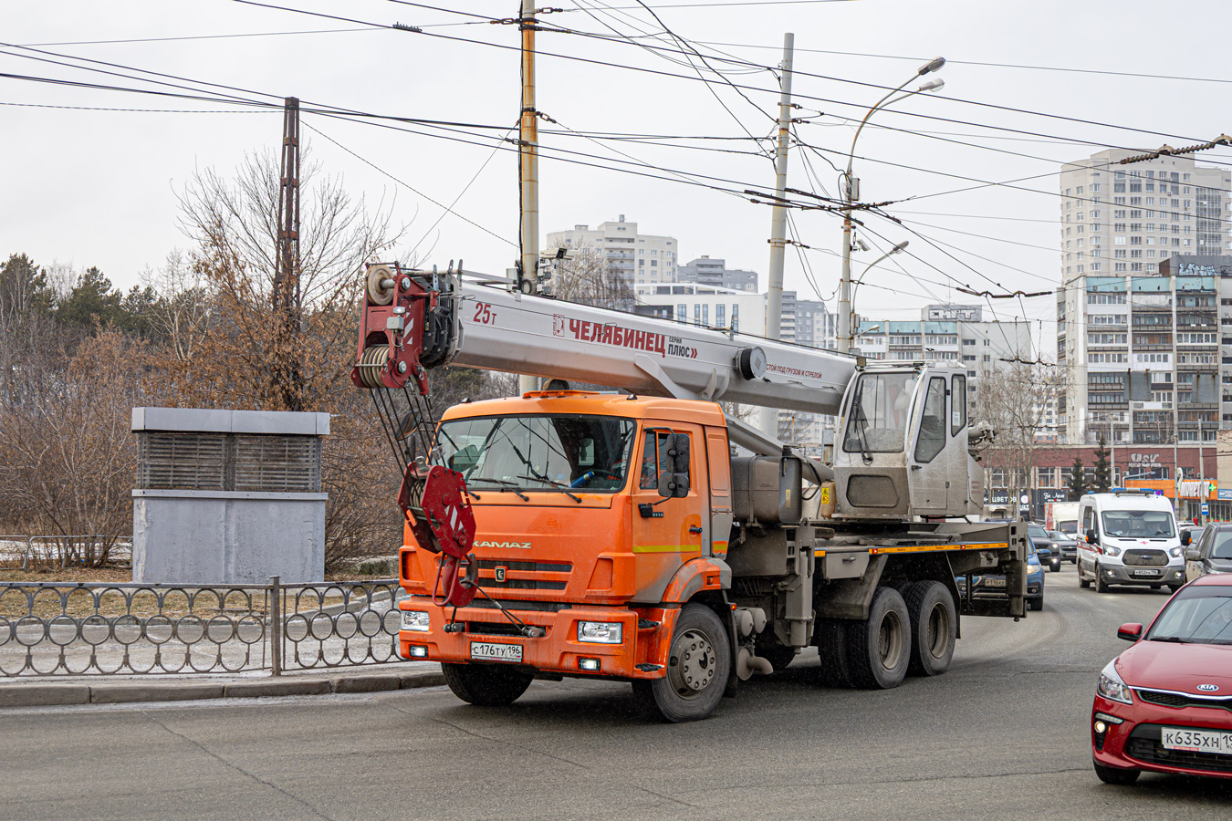 Свердловская область, № С 176 ТУ 196 — КамАЗ-65115-A5(48)