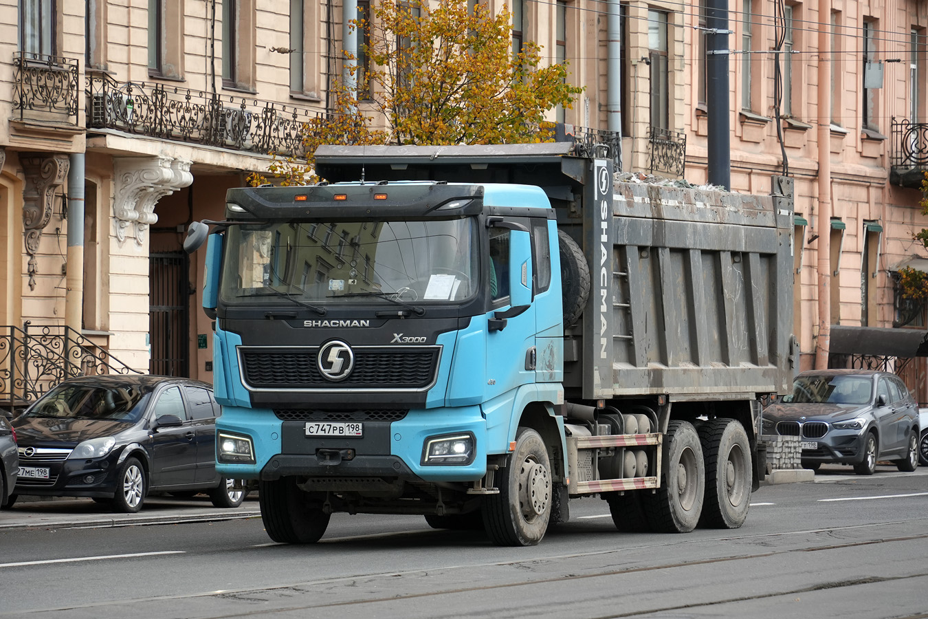 Санкт-Петербург, № С 747 РВ 198 — Shaanxi Shacman X3000 SX3258