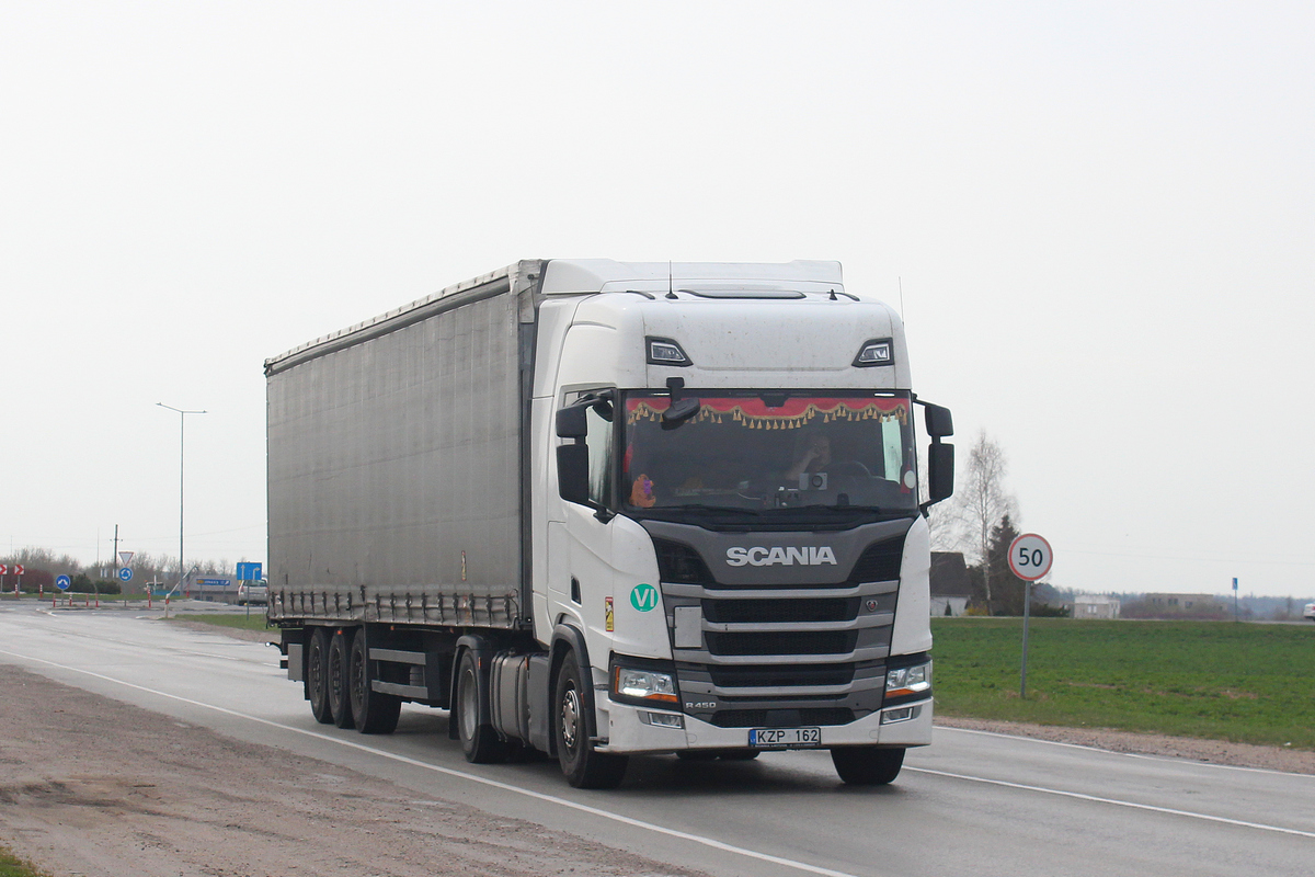 Литва, № KZP 162 — Scania ('2016) R450