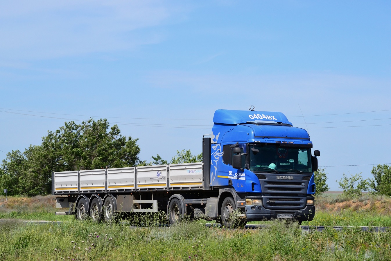 Самарская область, № О 404 ВХ 163 — Scania ('2004) P340