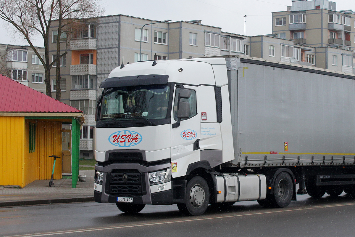 Литва, № LGN 418 — Renault T-Series ('2013)
