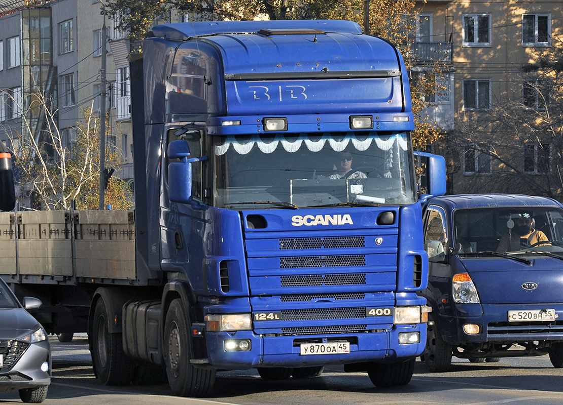 Курганская область, № У 870 ОА 45 — Scania ('1996) R124L