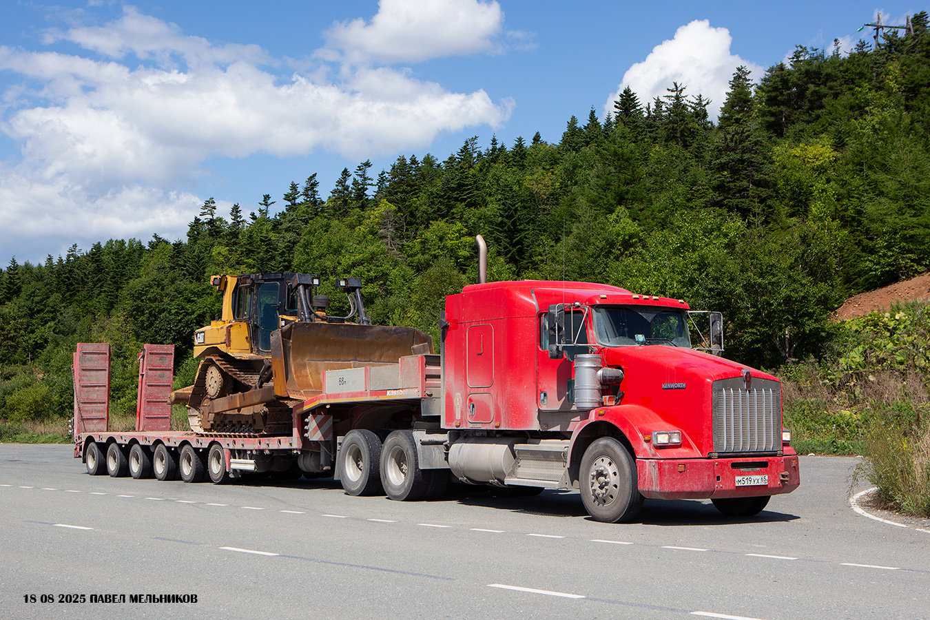 Сахалинская область, № М 519 УХ 65 — Kenworth T800; Сахалинская область — Разные фотографии (Спецтехника)