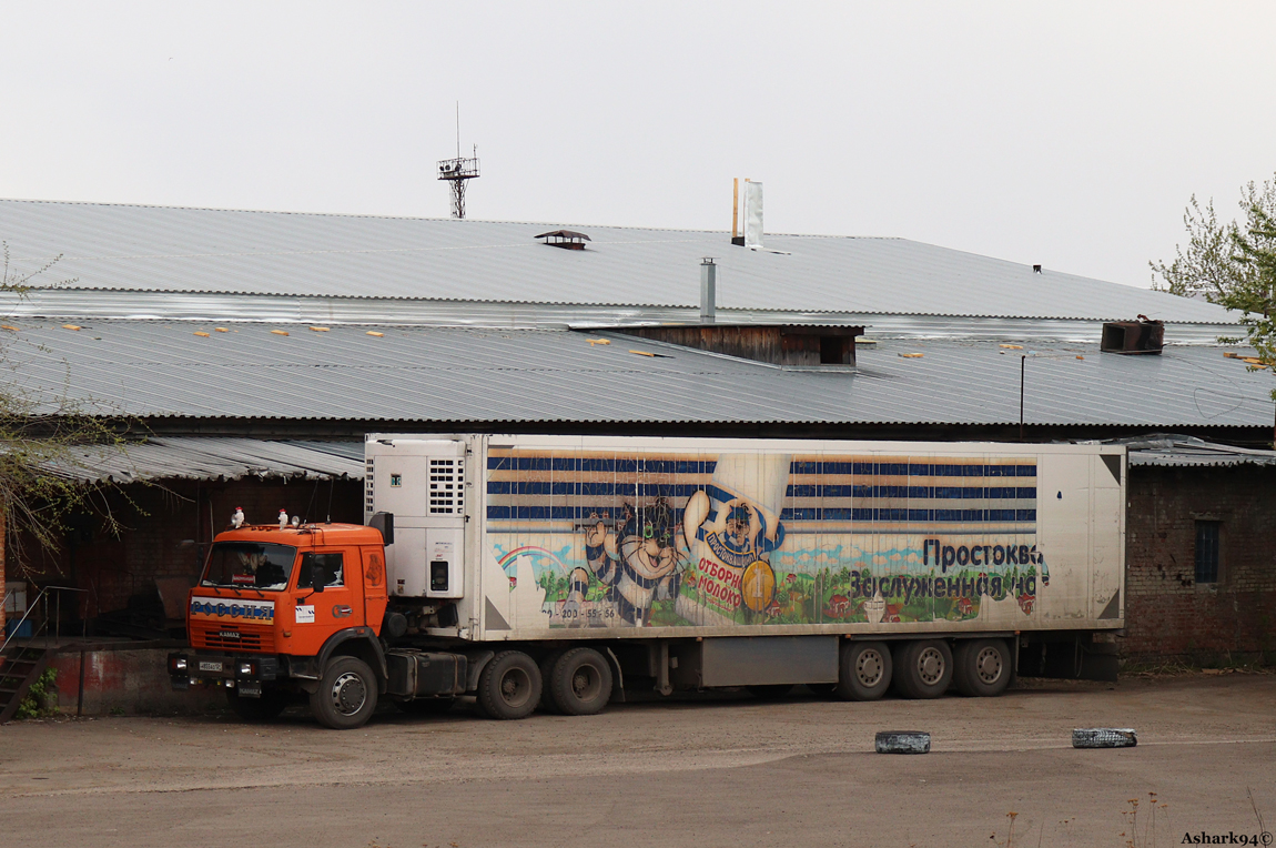Красноярский край, № Н 855 АО 124 — КамАЗ-54115-15 [54115R]