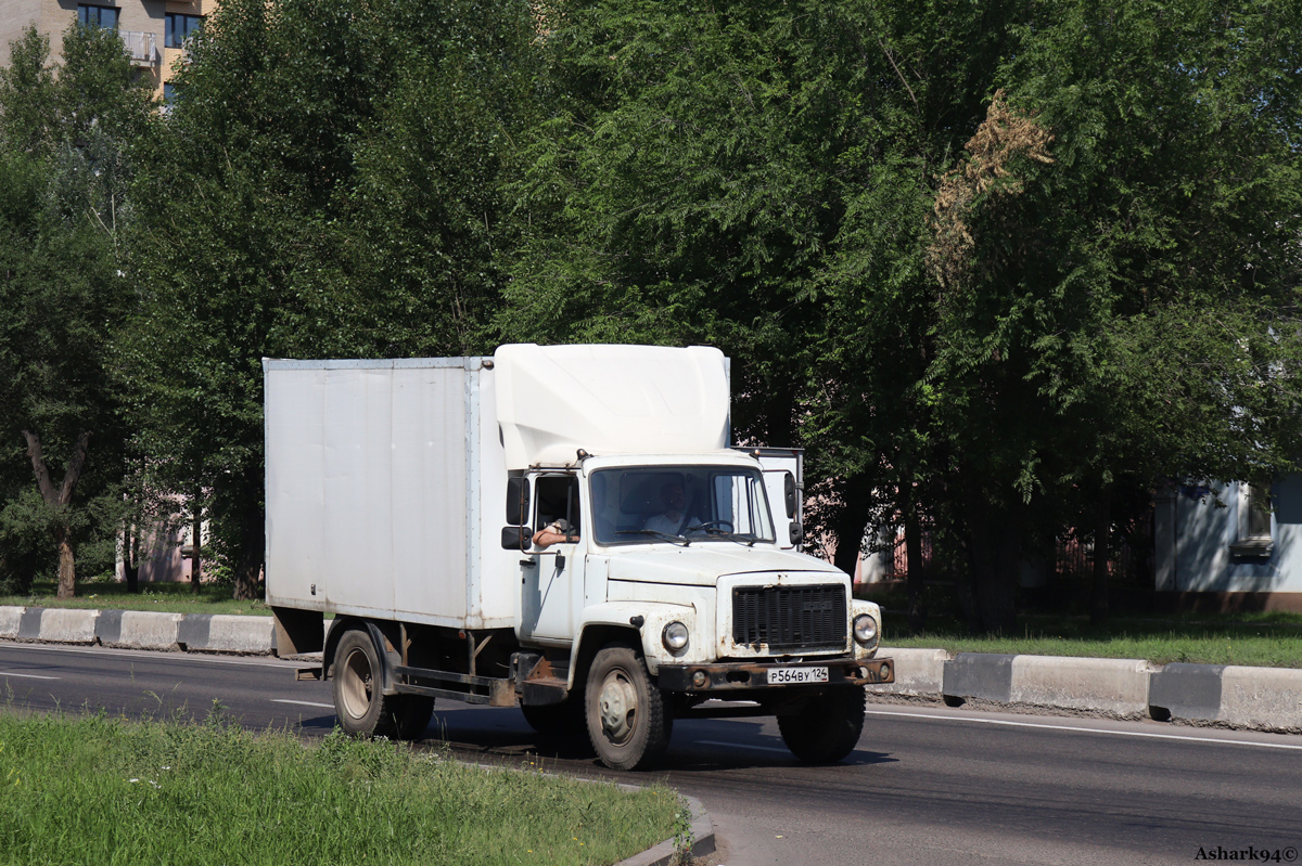 Красноярский край, № Р 564 ВУ 124 — ГАЗ-3307