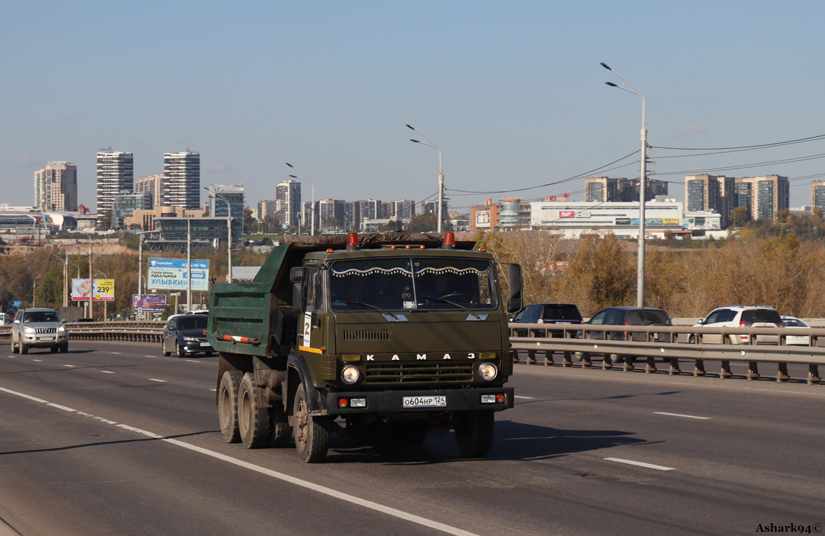 Красноярский край, № О 604 НР 124 — КамАЗ-5410