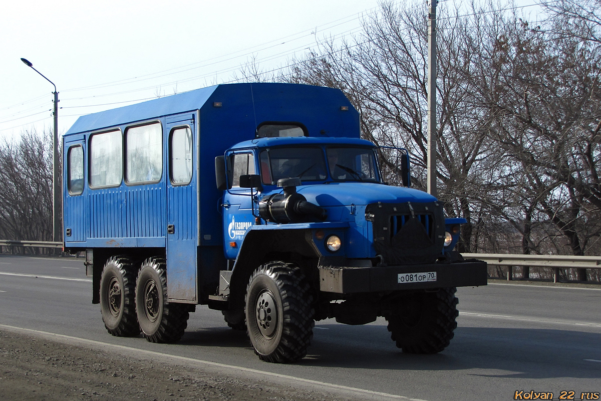 Алтайский край, № О 081 ОР 70 — Урал-32551-41
