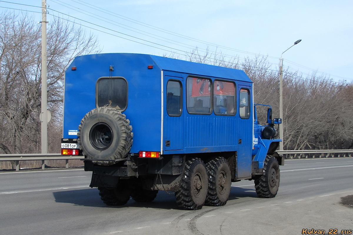 Алтайский край, № О 081 ОР 70 — Урал-32551-41