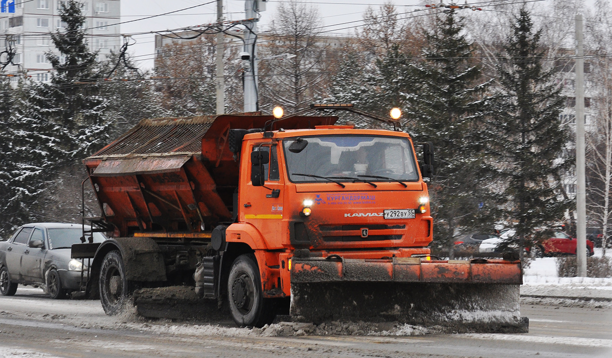 Омская область, № У 292 ВУ 55 — КамАЗ-53605-A5(48)