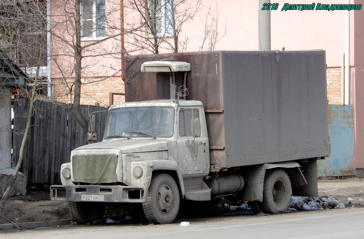 Орловская область, № Т 227 АМ 57 — ГАЗ-3309