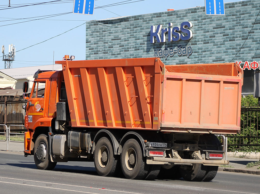 Челябинская область, № 754 — КамАЗ-6520-53
