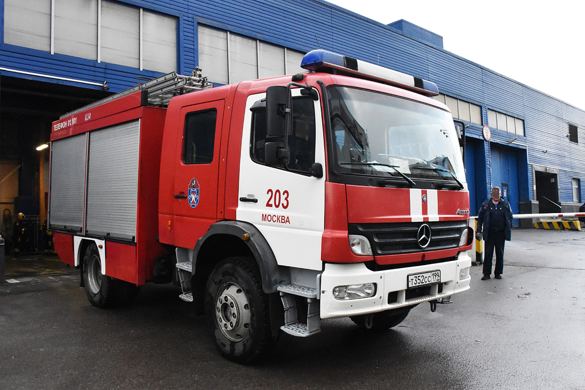 Москва, № Т 352 СС 199 — Mercedes-Benz Atego 1325